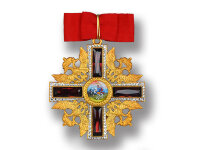 Знак ордена Святого Александра Невского XVIII век (с кристаллами Swarovski) копия