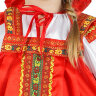 Русский народный костюм "Василиса" для девочки атласный сарафан и блузка 7-12 лет